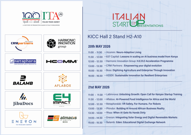 ITALY @ GITEX KENYA 2026-02
